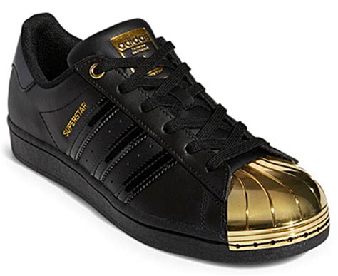 adidas superstar metallic zwart|Metallic adidas Originals Superstar Shoes .